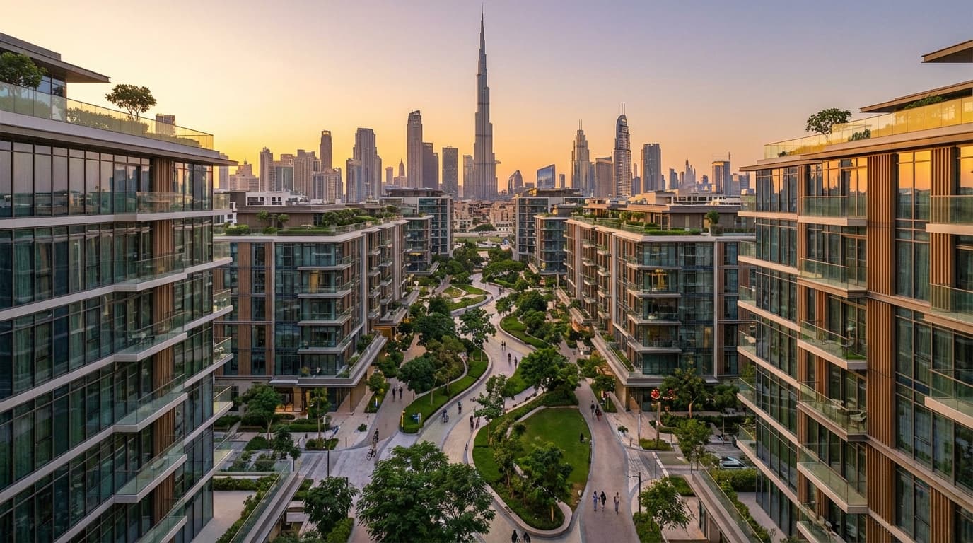 【2026年版】ドバイ不動産の「15分都市」革命|Dubai 2040で資産価値が上がるエリアの見極め方